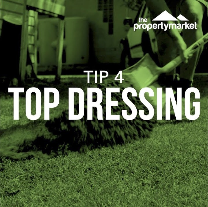 Lush lawn tip 4: top dressing