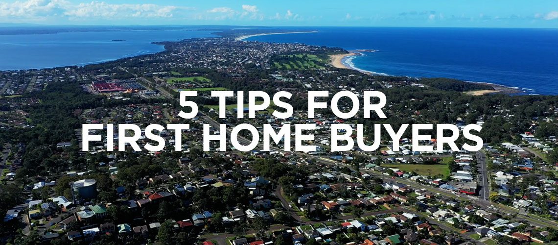 Aubrey Brown's 5 tips for first home buyers